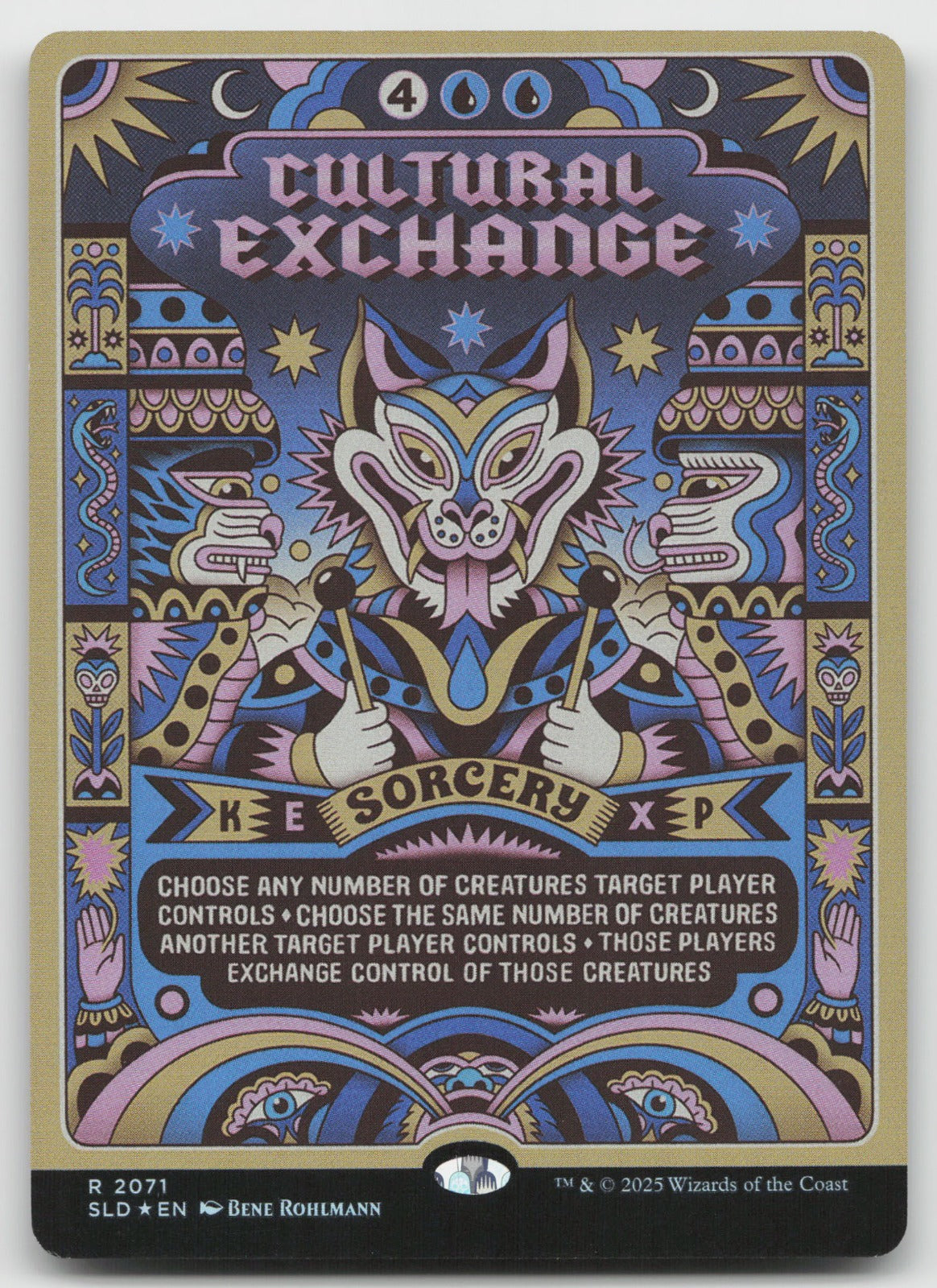 Cultural Exchange (Rainbow Foil) R Foil Secret Lair Drop Series 2071 NM