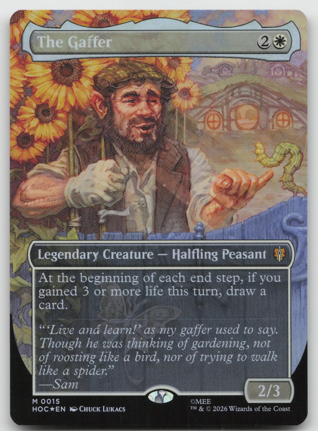 The Gaffer (Borderless) M Foil The Hobbit: Eternal-Legal 15 NM