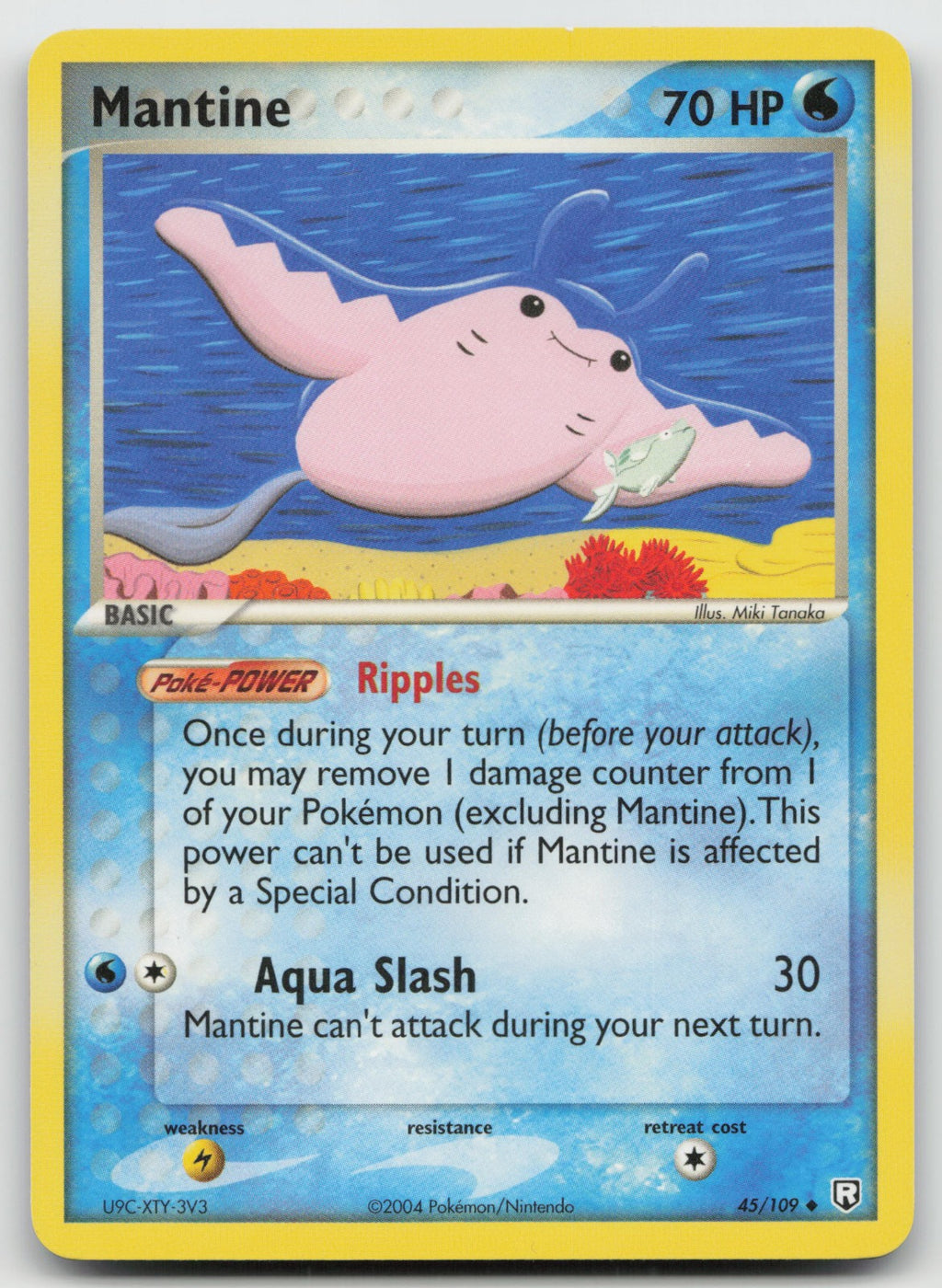 Mantine Uncommon Team Rocket Returns 45/109 LP
