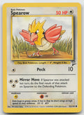 Spearow Common Unlimited Base Set 2 92/130 LP