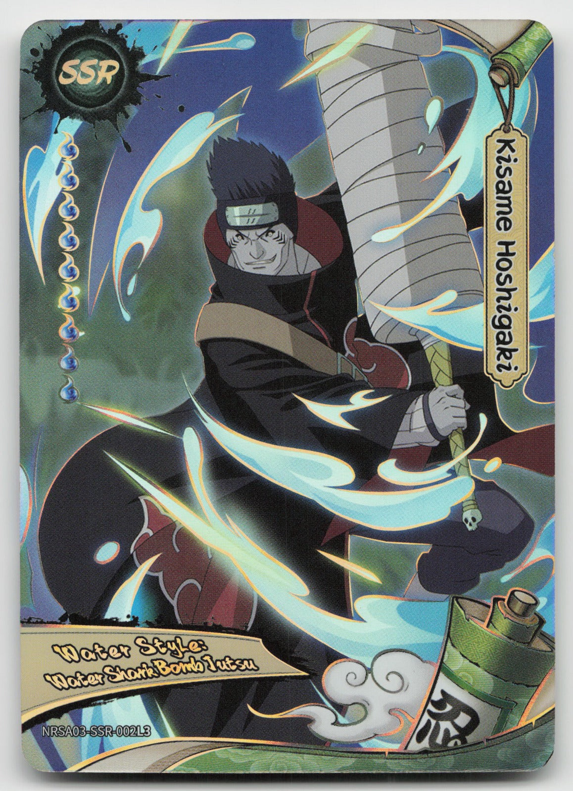 Kisame Hoshigaki SSR Chapter Jin Series 3 002L3 NM