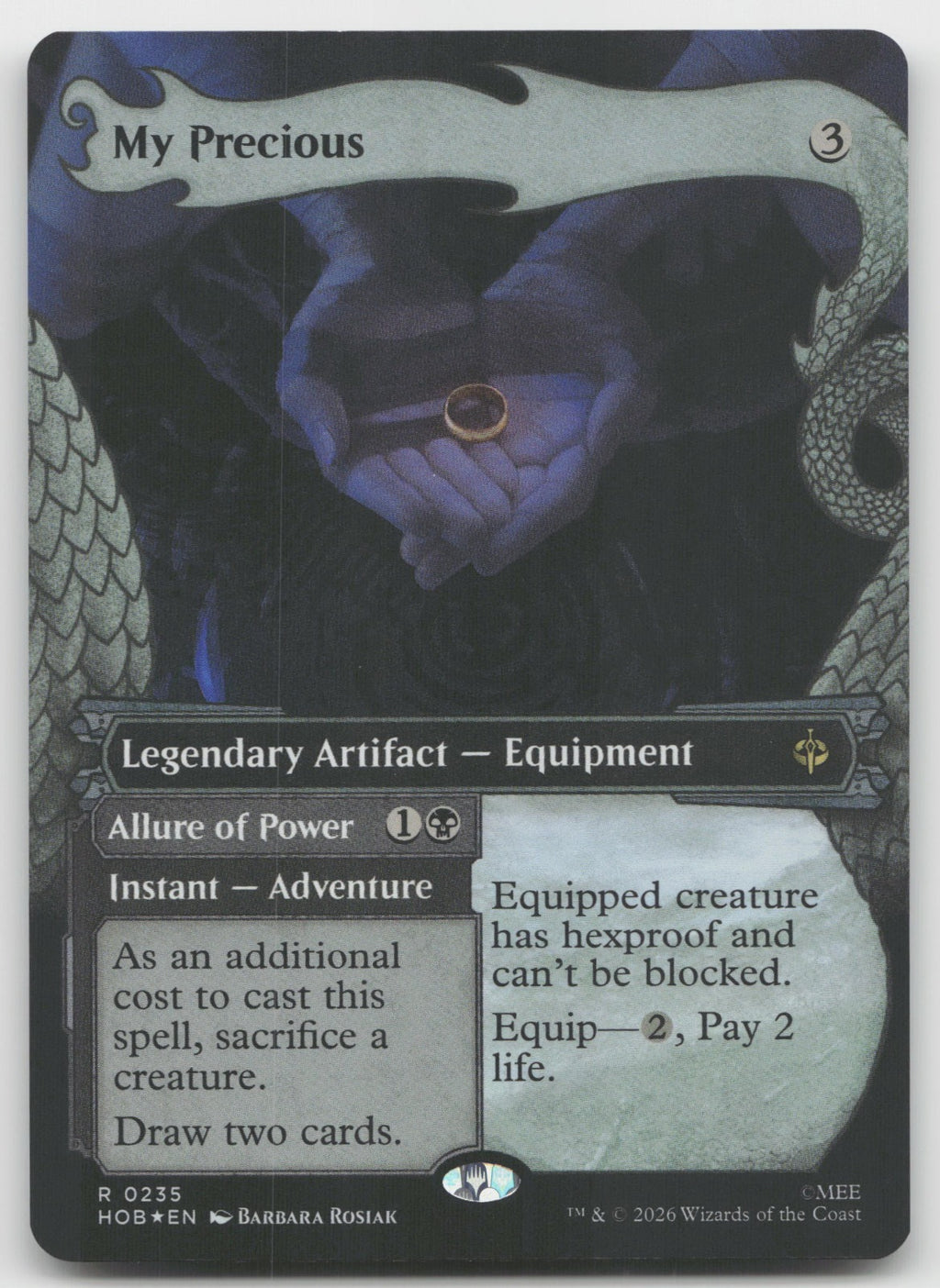 My Precious (Showcase) R Foil The Hobbit 235 NM
