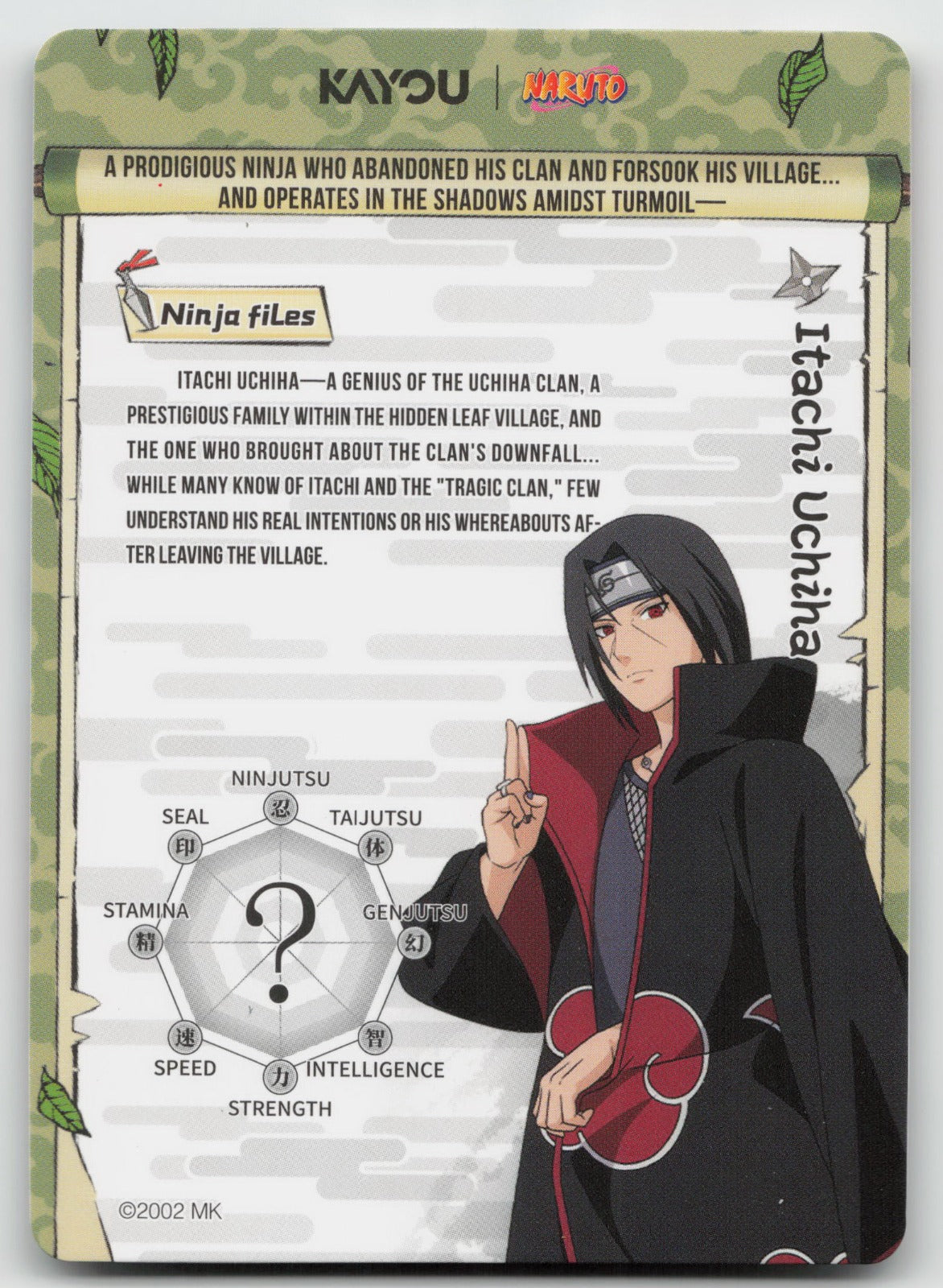 Itachi Uchiha UR Chapter Jin Series 3 013L3 NM