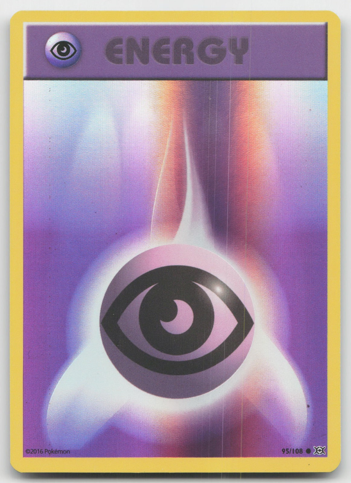 Psychic Energy Reverse Holo Common XY - Evolutions 95/108 VLP
