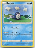 Poliwag Common SM Base Set 30/149 NM