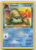 Omanyte Common 1st Edition Fossil 52/62 HP