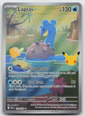 Lapras Holo Illustration Rare ME: 30th Celebration 131/128 NM