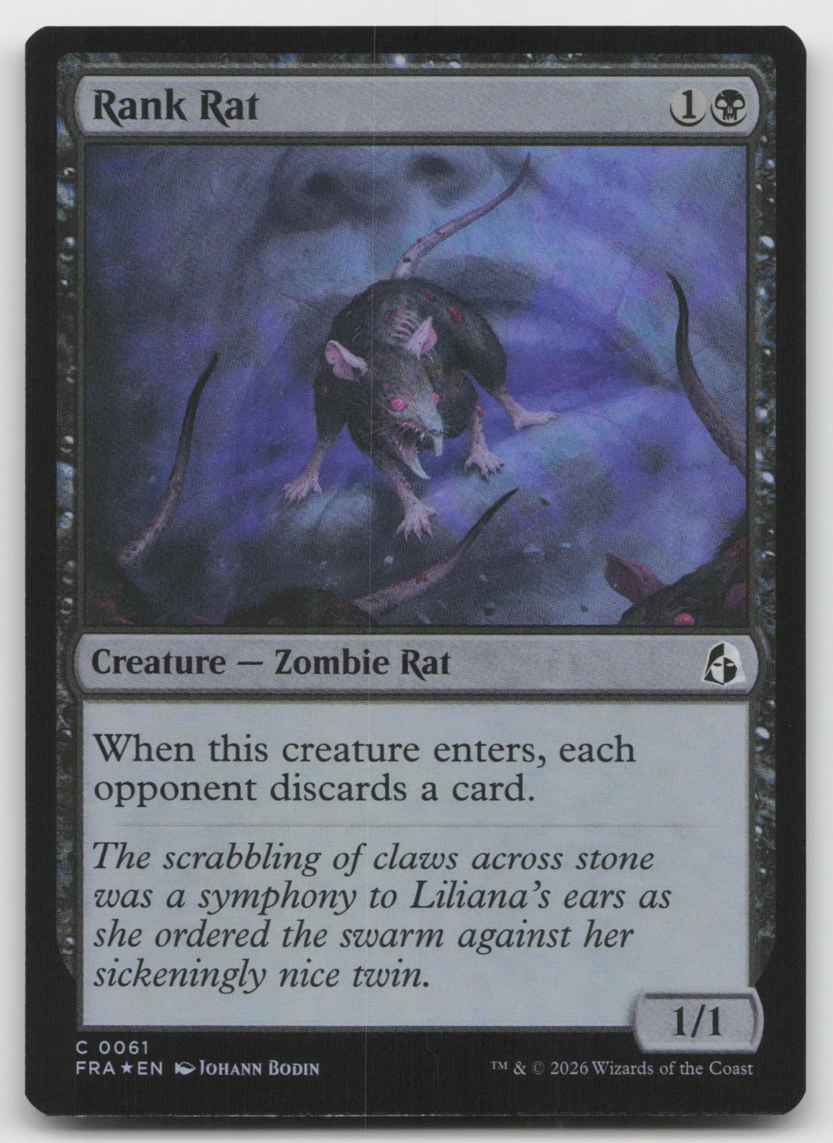 Rank Rat C Foil Reality Fracture 61 NM