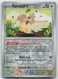 Farfetch'd Common Reverse Holo SV06: Twilight Masquerade 132/167 NM