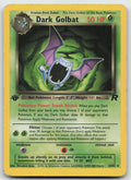 Dark Golbat Rare 1st Edition Team Rocket 24/82 DMG
