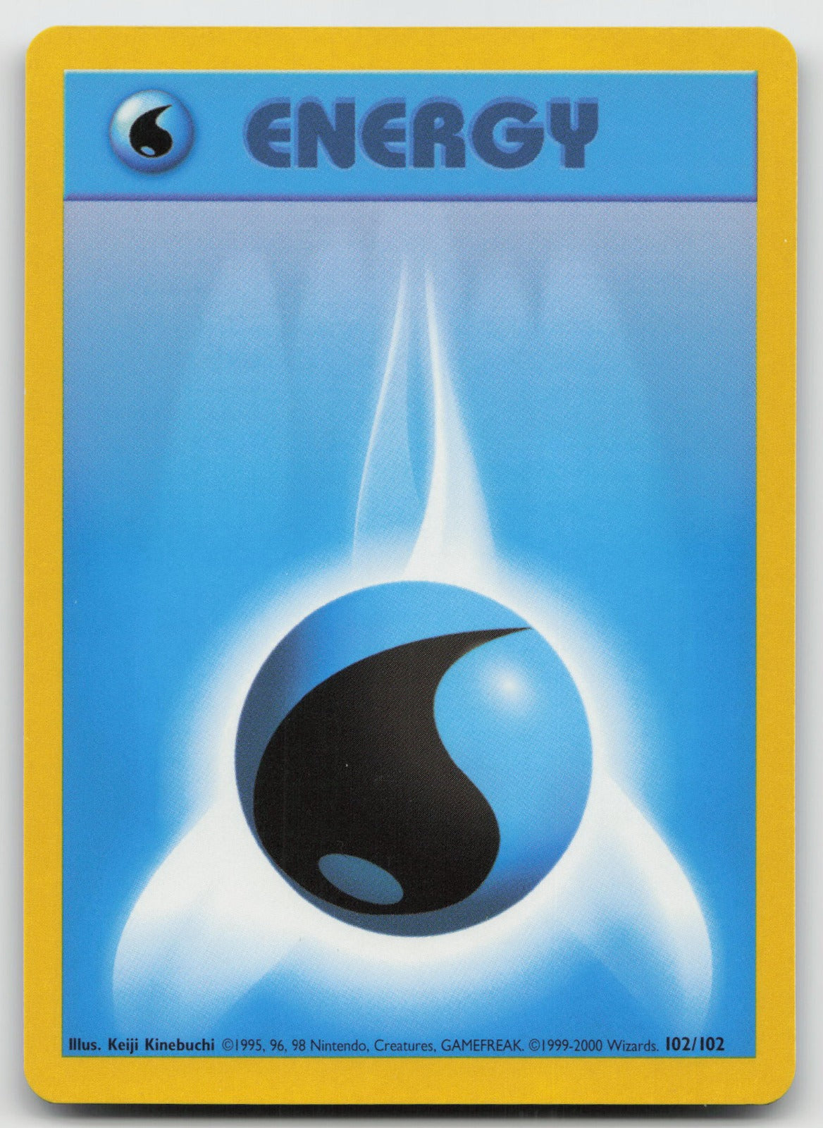 Water Energy Common Base Set 4th Print 102/102 LP