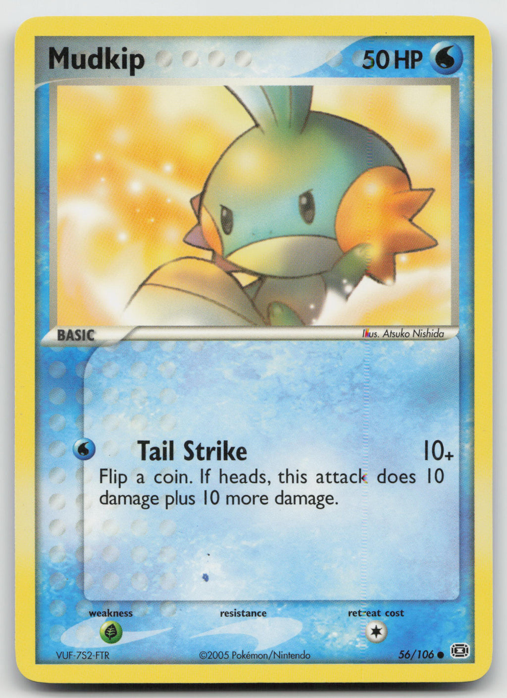 Mudkip Common Normal Emerald 56/106 LP
