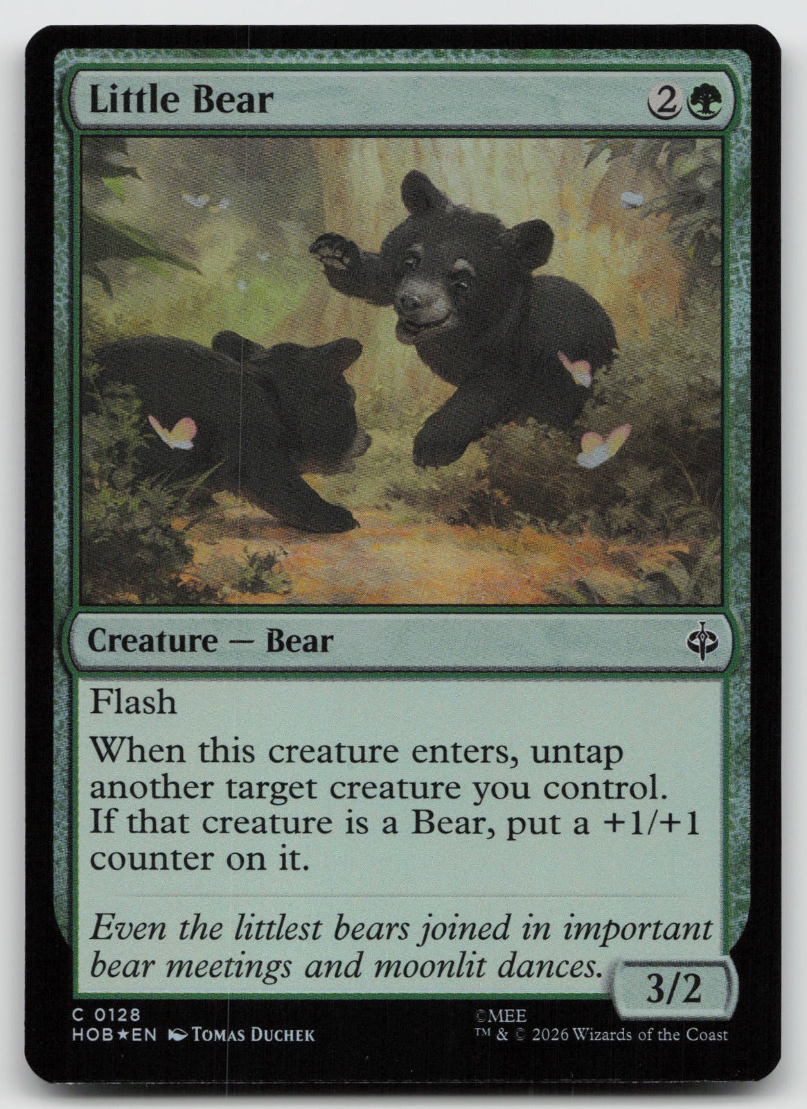 Little Bear C Foil The Hobbit 128 NM