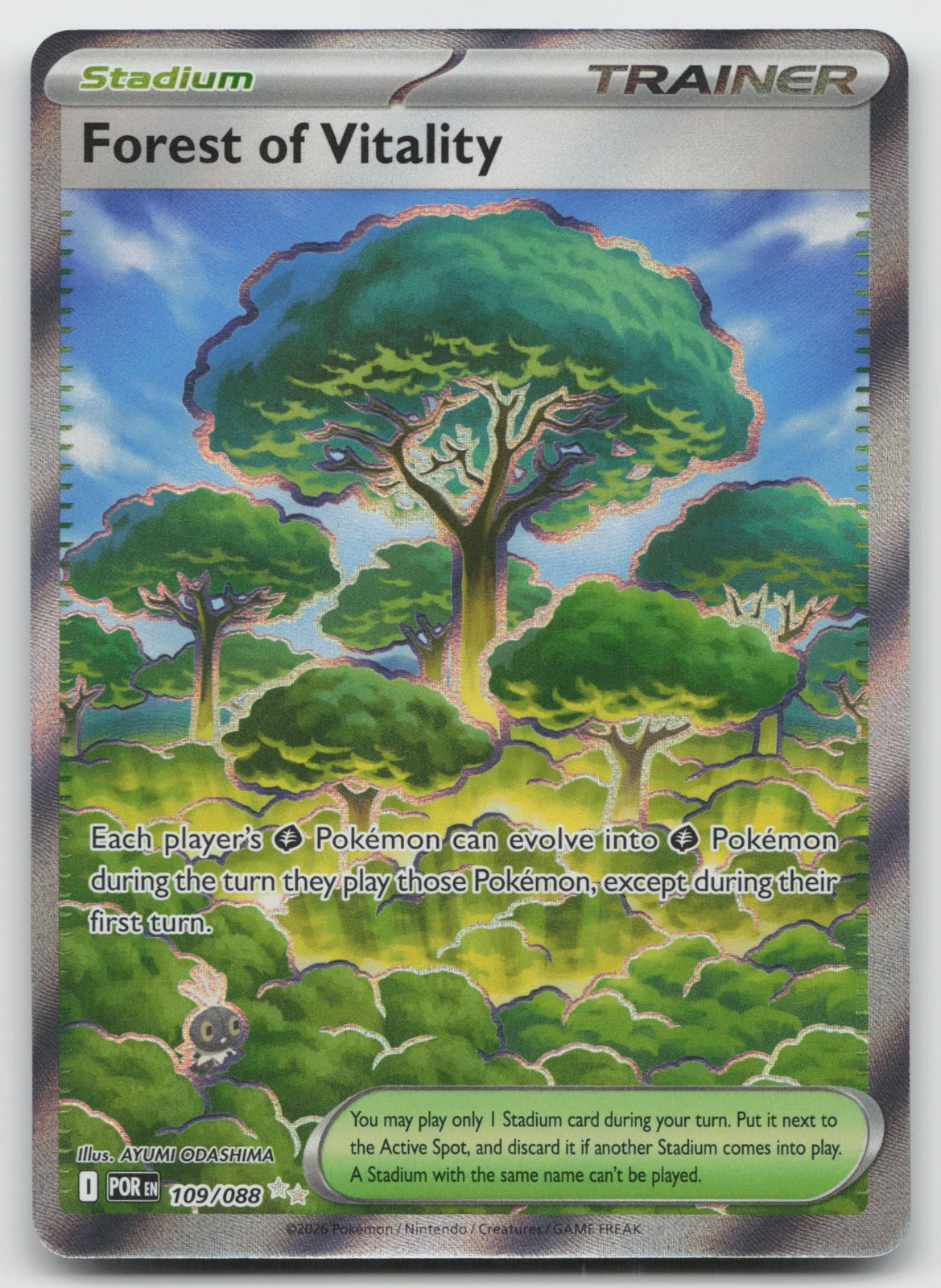 Forest of Vitality Holo Ultra Rare ME03: Perfect Order 109/088 NM