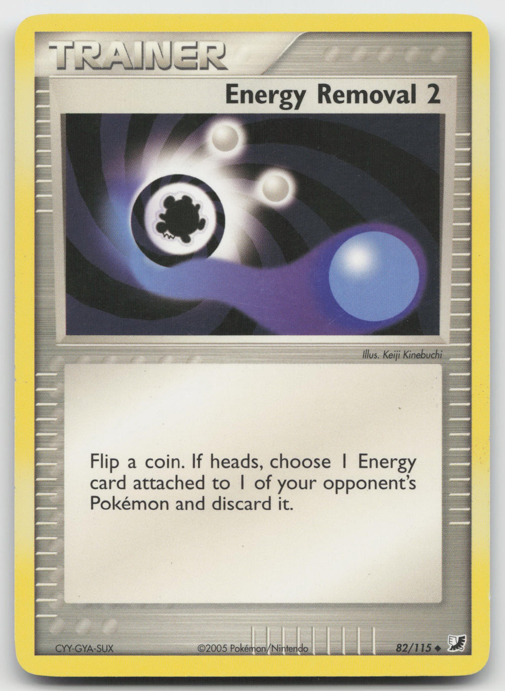 Energy Removal 2 Uncommon Normal Unseen Forces 82/115 LP