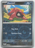 Maschiff Reverse Holo Common SV01: Scarlet & Violet Base Set 135/198 NM