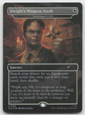Dwight's Weapon Stash Steelshaper's Gift R Foil Secret Lair Drop Series 2166 NM