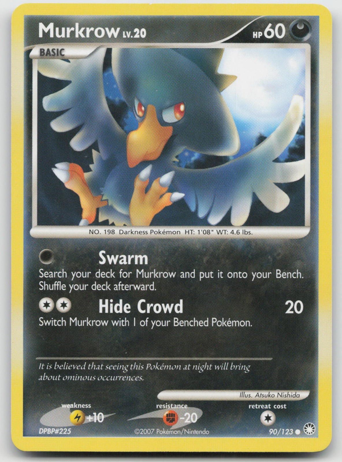Murkrow Common Mysterious Treasures 90/123 LP