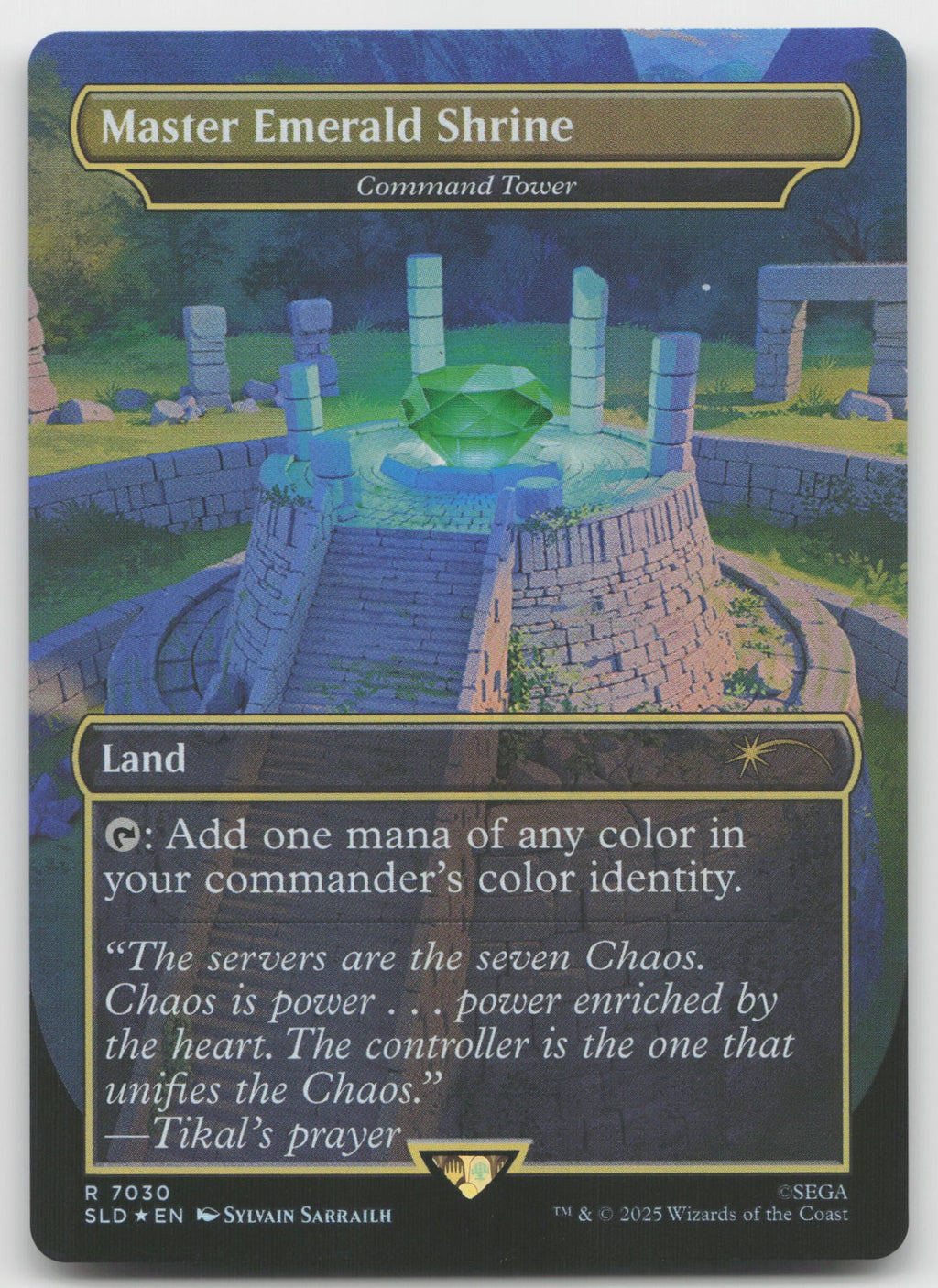 Master Emerald Shrine - Command Tower (Foil) R Secret Lair Drop Series 7030 NM