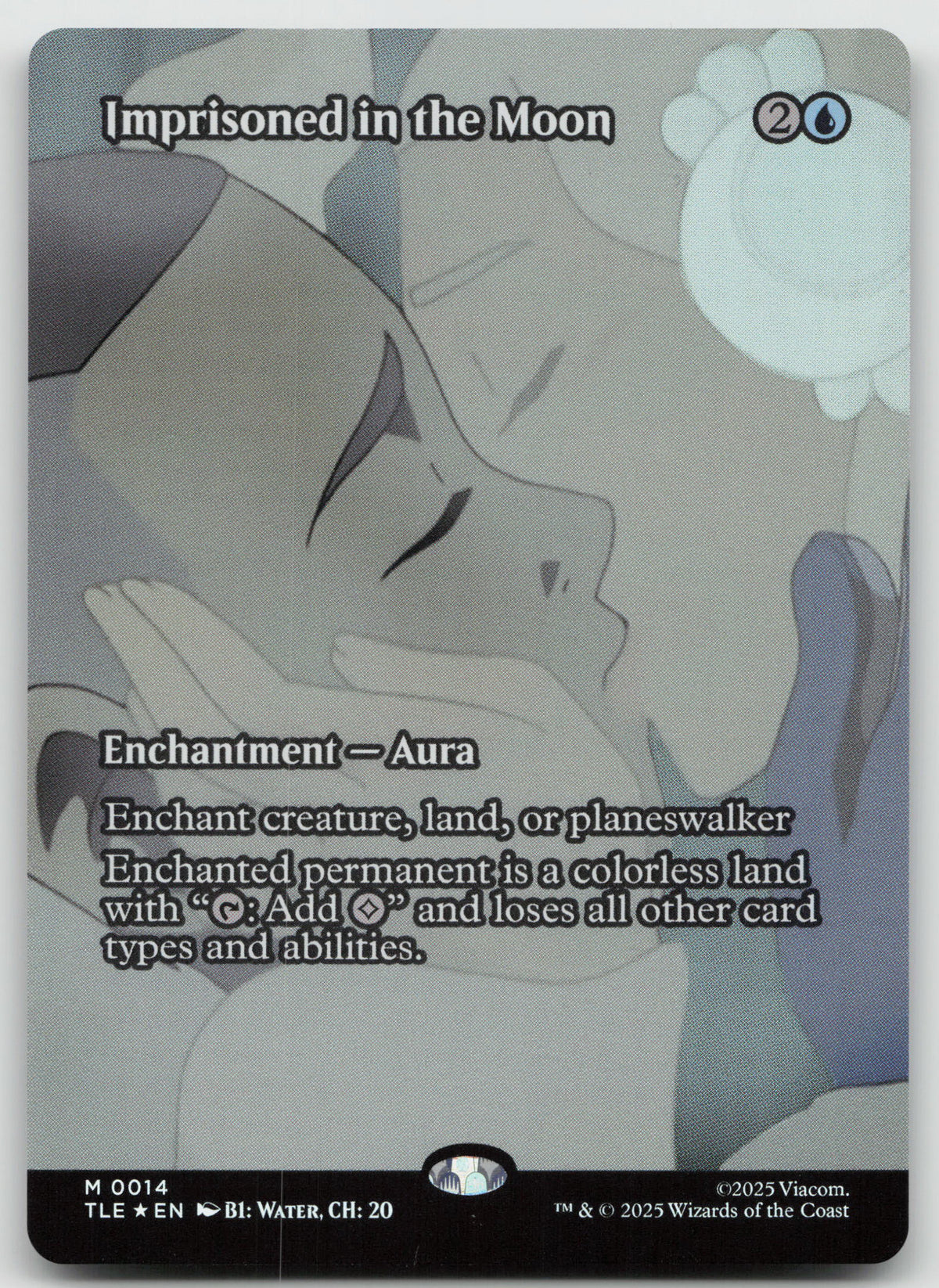 Imprisoned in the Moon (Borderless) M Foil Avatar: The Last Airbender 0014