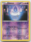 Litwick Common Reverse Holo XY - Steam Siege 48/114 LP