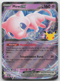 Mew ex Holo Double Rare ME: 30th Celebration 066/128 NM