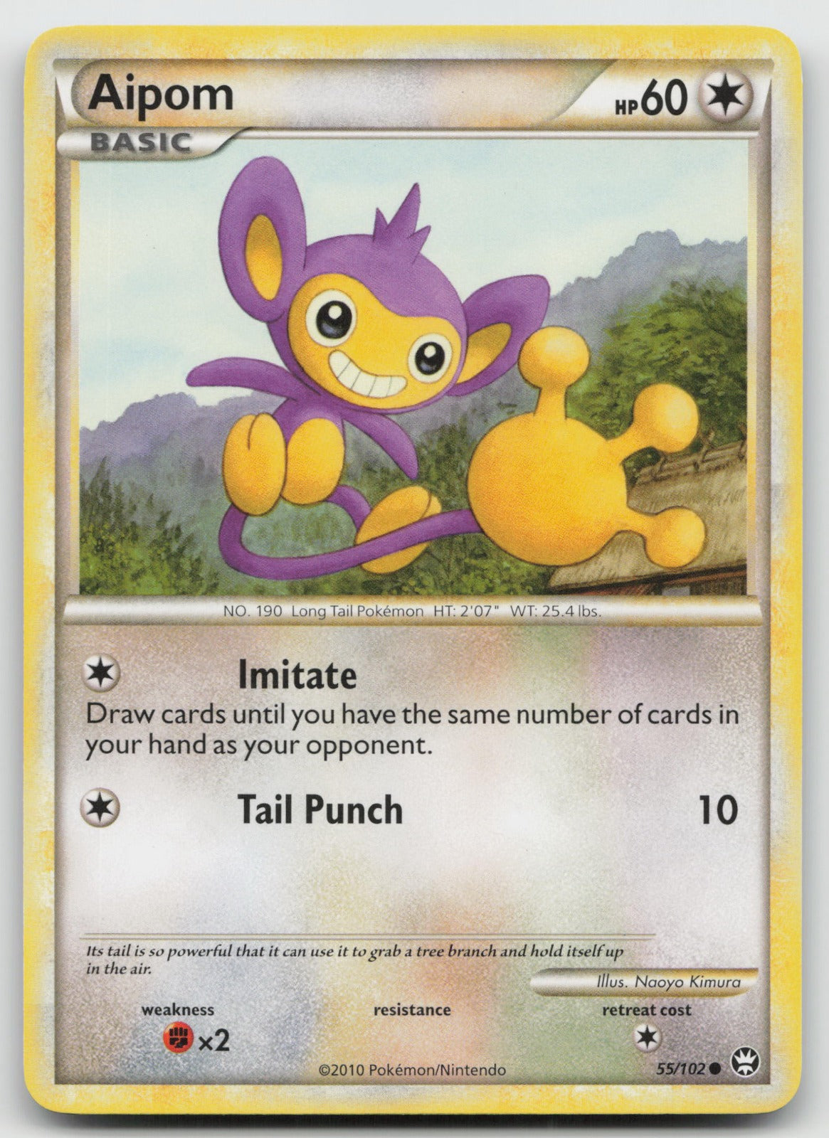 Aipom Common Triumphant 55/102 VLP
