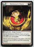 Marksman's Charm Common Mortal Ambition Draft 010 NM
