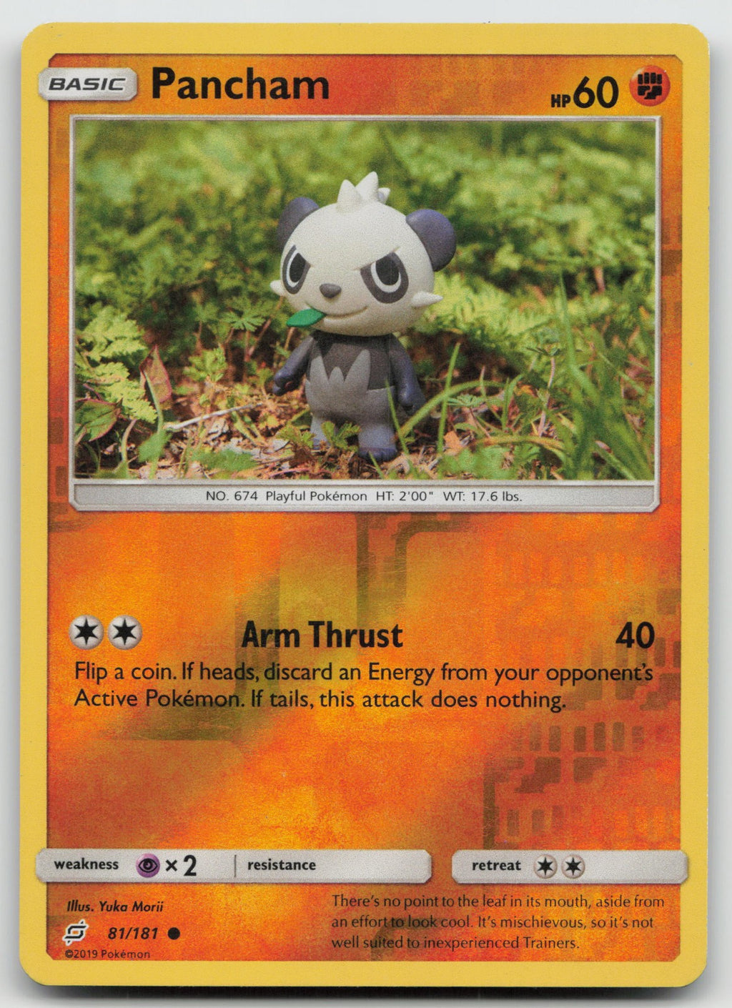 Pancham Reverse Holo Common SM - Team Up 81/181 LP