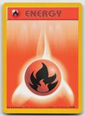 Fire Energy Common Base Set 4th Print 98/102 VLP