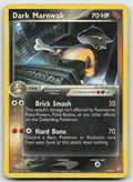 Dark Marowak NON Holo Deck Exclusive Rare Team Rocket Returns 7/109 HP