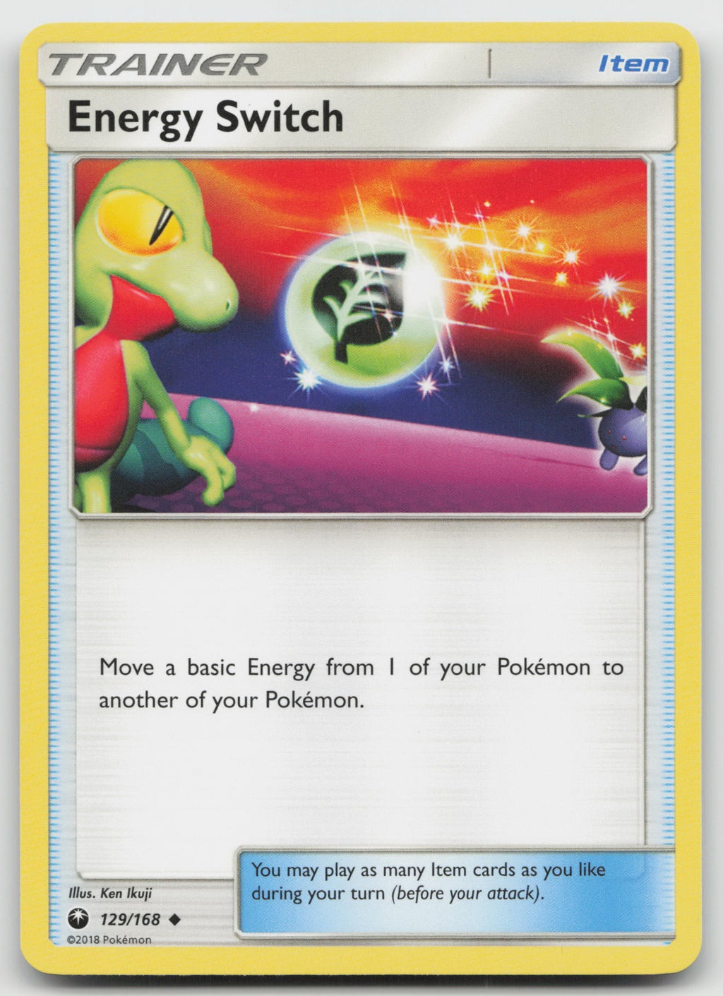 Energy Switch Uncommon SM - Celestial Storm 129/168 NM