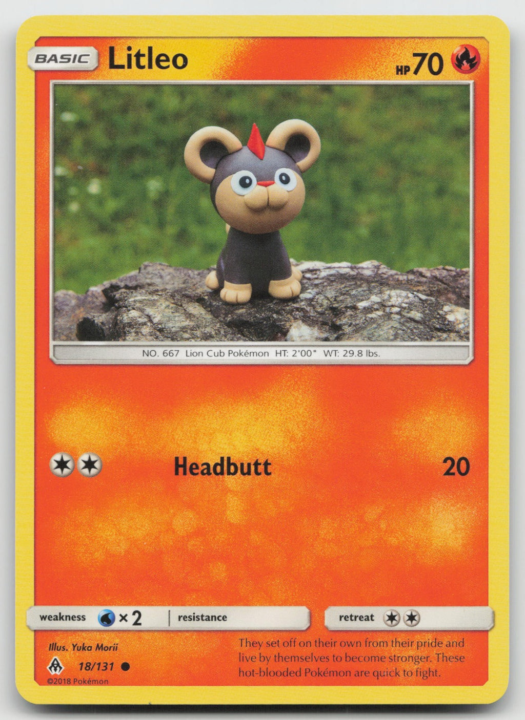 Litleo Common SM - Forbidden Light 18/131 NM