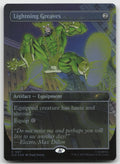 Lightning Greaves (Rainbow Foil) R Foil Secret Lair Drop Series 1987 NM