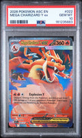 Mega Charizard Y Ex Pokemon En-Ascended Heroes 022/217 PSA 10