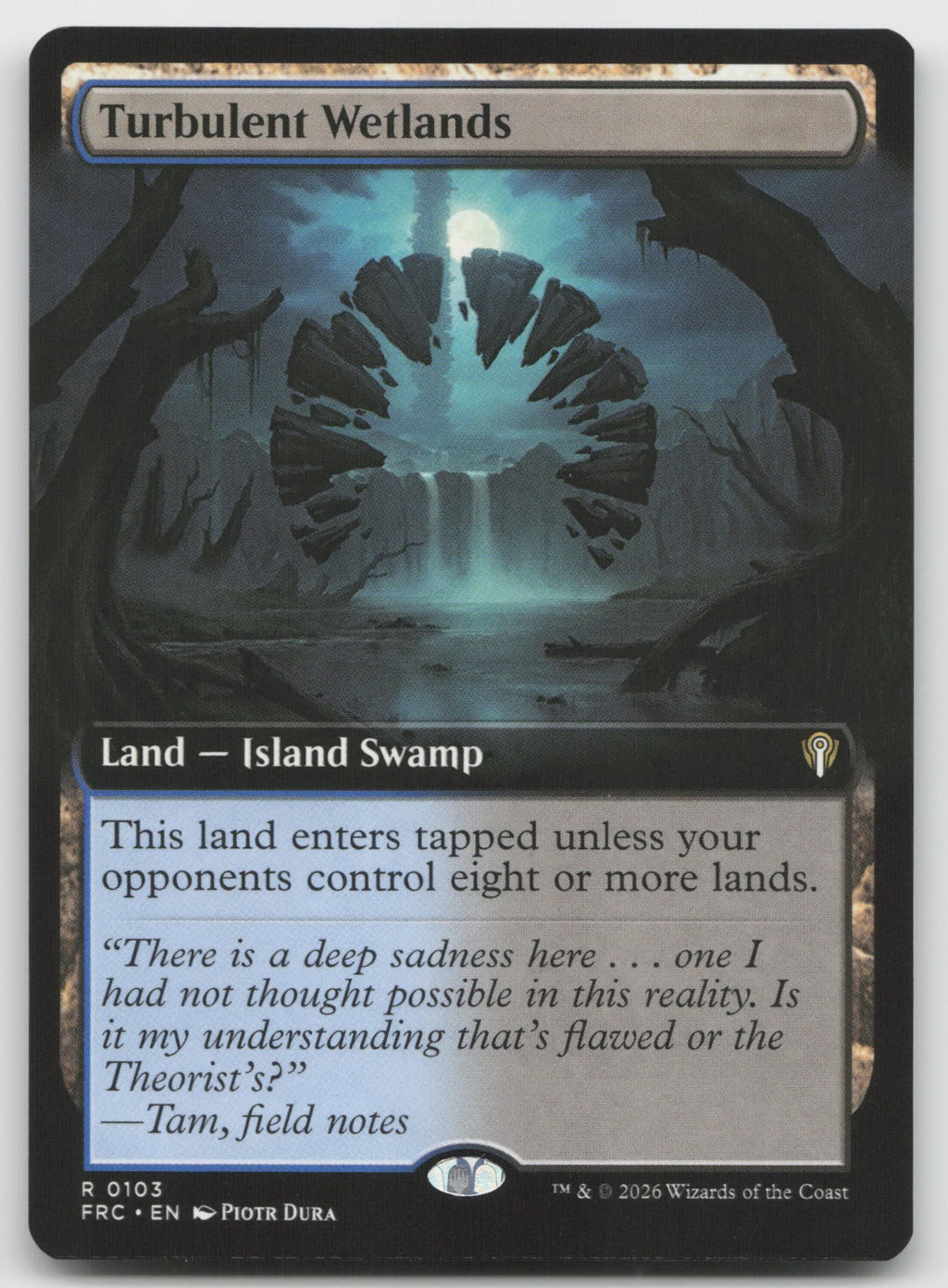 Turbulent Wetlands (Extended Art) R Commander: Reality Fracture 103 NM