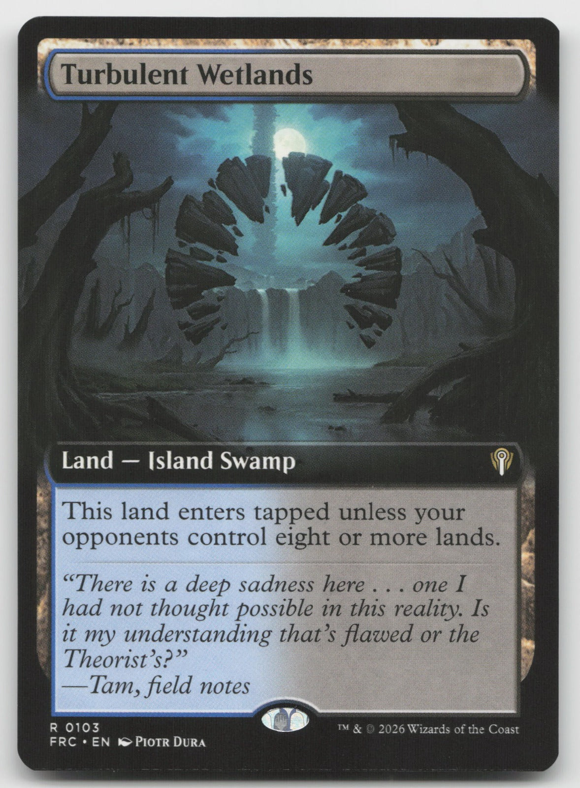 Turbulent Wetlands (Extended Art) R Commander: Reality Fracture 103 NM