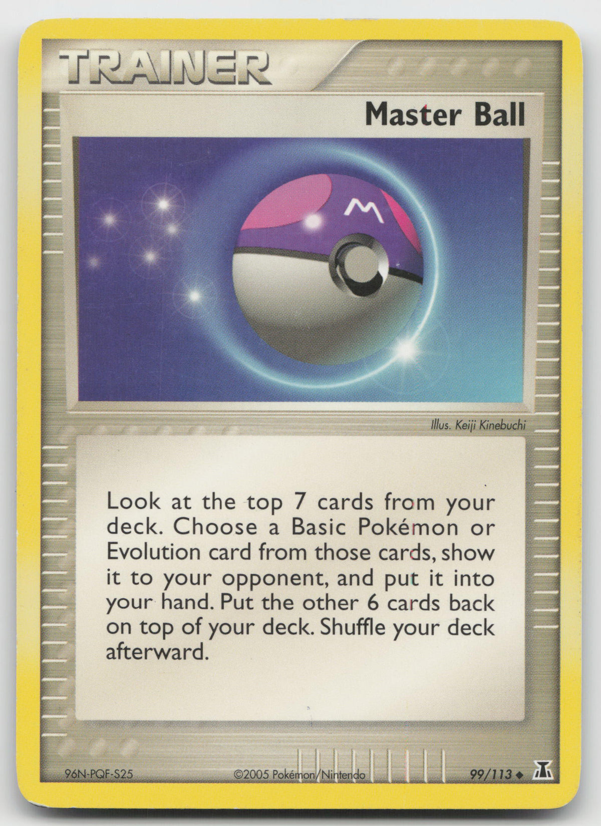 Master Ball Uncommon Normal Delta Species 99/113 MP