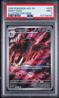 Mightyena Illustration Rare Pokemon Asc En-Ascended Heroes 243/217 PSA 9