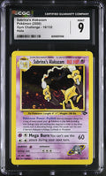 Sabrina's Alakazam Holo Gym Challenge 16/132 CGC 9 NOT PSA