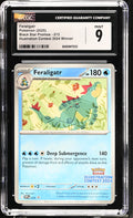 Feraligatr Winner Illustration Contest 2024 Black Star Promo SVP213 CGC 9