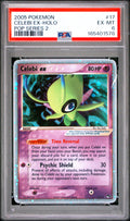 Celebi Ex Holo Pokemon Pop Series 2 17/17 PSA 6