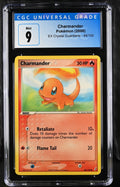 Charmander Ex Crystal Guardians 48/100 CGC 9 NOT PSA