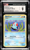 Tentacool Triumphant 80/102 Non Holo CGC 9 NOT PSA