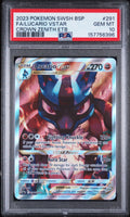Lucario Vstar Crown Zenith Etb Pokemon Black Star Promo SWSH291 PSA 10