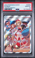 IridaPokemon Sword And Shield Crown Zenith GG63/GG70 PSA 10