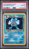 Poliwrath Holo Pokemon Game 13/102 PSA 8