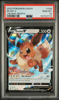 Eevee V Crown Zenith Pokemon Sword And Shield Crown Zenith 108/159 PSA 10