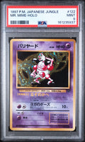Mr. Mime Holo Pokemon Japanese Jungle 122 PSA 9