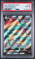 Rayquaza V Pokemon Sword & Shield Evolving Skies 193/203 PSA 10